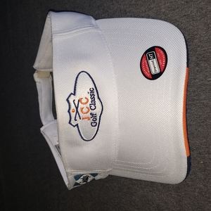 JCC Golf Classic White Adjustable Visor